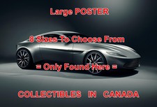 ASTON MARTIN DB10 James Bond 007 MOVIE Spectre = POSTER 8 Sizes 17" - 3 FEET