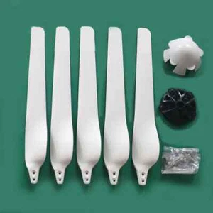 580mm 3/5/6 High Strength Nylon Windmill Blades DIY Horizontal Wind Turbine Kits - Picture 1 of 7