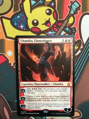 Chandra, Flameshaper Magic: the Gathering englisch Magic Karten NM - Bild 1 von 2