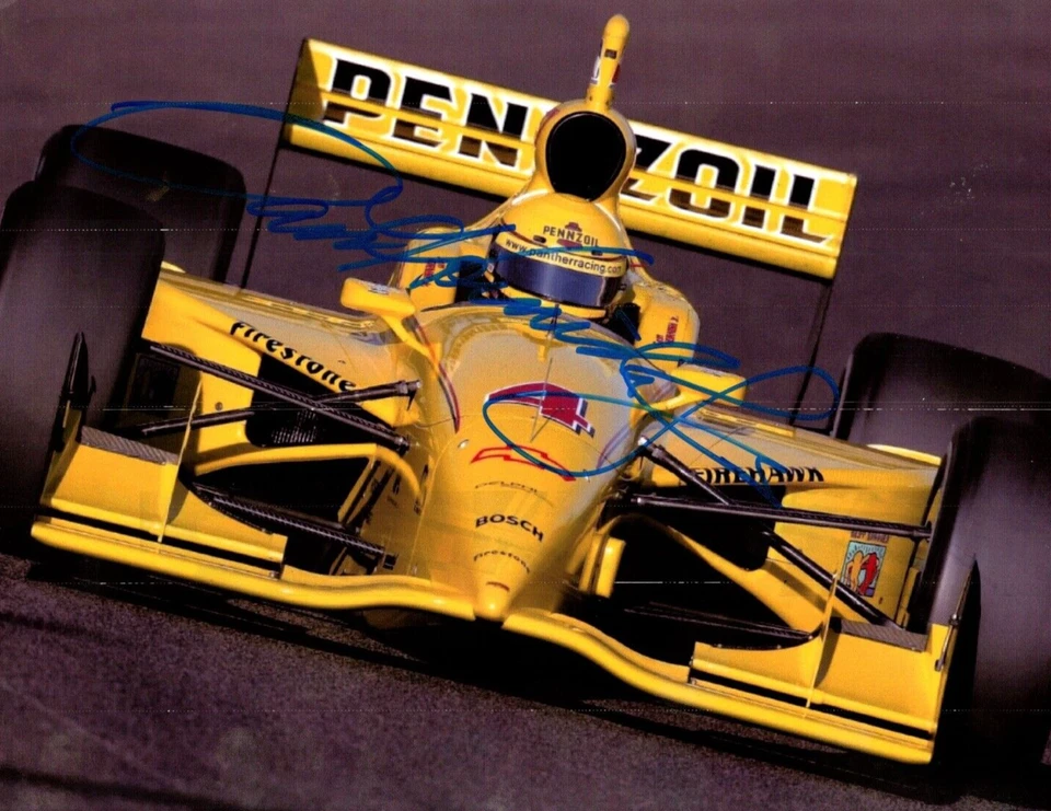 Sam Hornish Jr Nascar Racing  Indy Car Signed Autographed 8x10 Photo COA 4 - Image 1 of 1