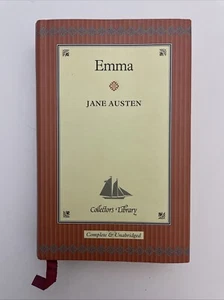 Emma by Jane Austen Collector's Library Series Barns and Noble Gold Gild HC/DJ - Picture 1 of 6