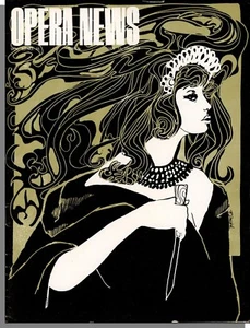 Opera News - 1968, January 13 - Puccini's Tosca, Dressing For Luisa Miller - Bild 1 von 1