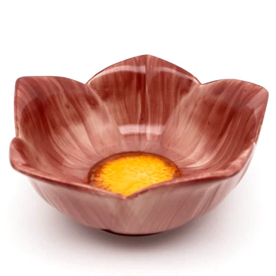 Temp-Tations de Tara Old World pétalo de flor verde cuencos de 12 oz Foto 1 de 4