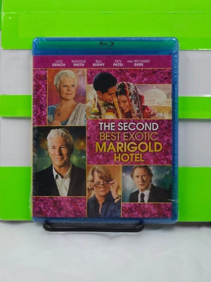 THE SECOND BEST EXOTIC MARIGOLD HOTEL JUDI DENCH RICHARD GERE NEW SEALED BLU RAY Foto 1 de 3