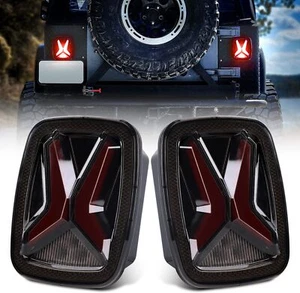 Luces traseras LED DRL Stop para Jeep CJ5 CJ7 CJ8 YJ TJ Wrangler 1976-2006 actualización X - Imagen 1 de 14