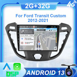9"IPS Per Ford Transit Custom 2012-18 Autoradio CarPlay Android 13 GPS Navi DAB+