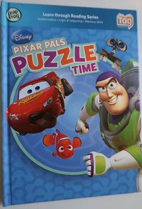 Leap Frog Disney Pixar Pals Puzzle Time Tag Reading System Nemo Buzz Lightning - Imagen 1 de 2