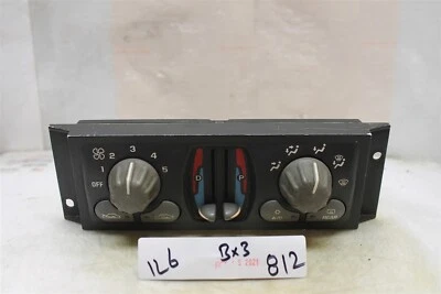 2001-2005 Pontiac Aztek interruptor de controle climático temperatura térmica CA 10301043 812 1L6-B3 - Imagem 1 de 4