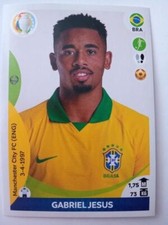 Brazil version 2021 Panini Copa America Preview #250 Gabriel Jesus