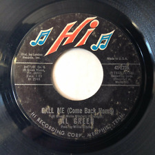 AL GREEN 45 CALL ME/WHAT A WONDERFUL THING LOVE 1972 FUNK SOUL R&B 7" VG+ ♫ HI