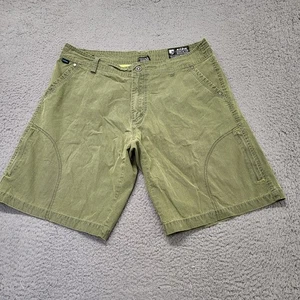 Kuhl Shorts Herren Gr. 36 Vintage Patinadyi grün Wandern Angeln Golf Skater - Bild 1 von 22
