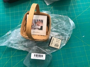 Longaberger 19102 Tarragon Booking Basket w/Protector - Picture 1 of 2