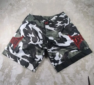 Pantalones Cortos UFC Y2K TapOut Camuflados Boxeo Luchador Gimnasio MMA Artes Marciales Talla 32 Usados en Excelente Condición Jujitsu - Imagen 1 de 10