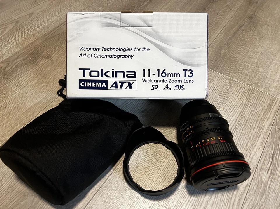Tokina Cinema ATX 11-16mm T3 T3.0 Micro Cuatro Tercios Montaje MFT Blackmagic, GH5. Foto 1 de 4