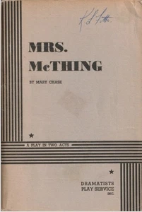 Mrs. McThing : a Play in Two Acts - Picture 1 of 2