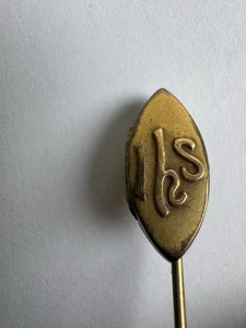 MEDALLÓN DE CRISTOGRAMA CHRISTIAN 'IHS' MUY RARO Y PIN PALO ICONO - Imagen 1 de 8