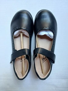 New Stelle Black Mary Jane Uniform Shoes- rubber sole- Youth Size: 13 - Picture 1 of 5