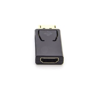 DisplayPort Male to Adapter Female Converter Support (schwarz) an Adapter - Bild 1 von 11