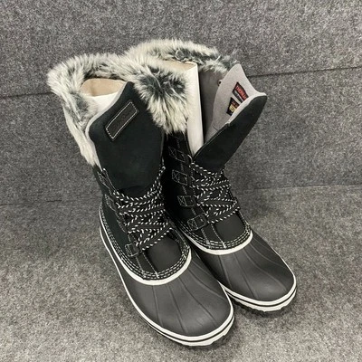 Botas EDDIE BAUER Hunt Pac Deluxe para mujer talla 10 negras 0097 Foto 1 de 4