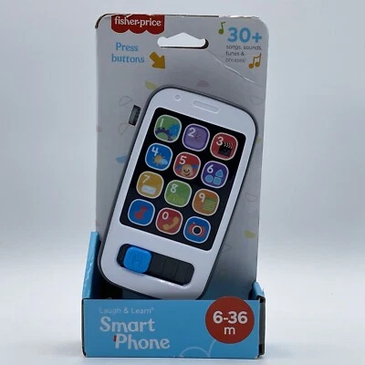 Teléfono inteligente Fisher-Price Laugh and Learn 30+ canciones sonidos melodías y frases  Foto 1 de 4