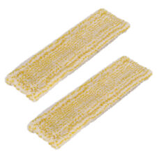 2X Microfibre Mop Head Refill Replacement Dust Cloth Washable Cleaning Pad