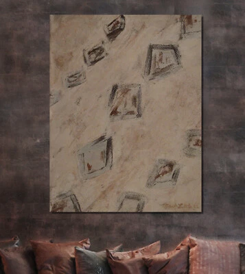 Марк Литтл, оригинал, картина, 60 «x 48» акрил, абстрактный, поп-арт, современный, большой XL - Изображение 1 из 4