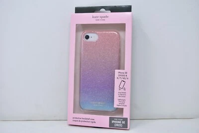 Kate Spade iPhone 7/8 & iPhone SE 2020 2022 Hardshell Case - Ombre Glitter - Image 1 of 4