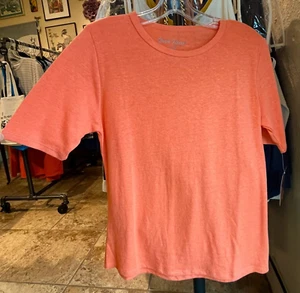 Women's Santa Cruz Orange Tee T-Shirt Short Sleeve Hemp Cotton Blend NWT - Picture 1 of 5