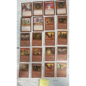MTG Magic The Gathering 20 Card Lot Molten Rain, Fists of the Anvil, Shatter - Picture 1 of 6