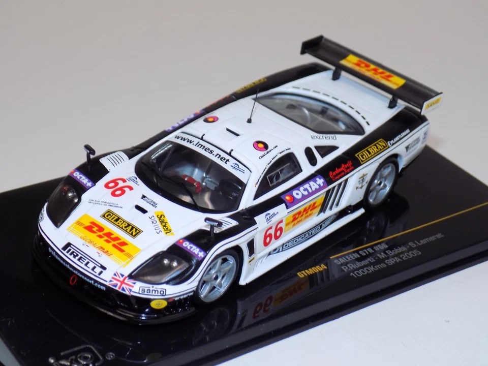 1/43 IXO Saleen S7R Car #66 1000 kms of Spa 2005   GTM064 - Image 1 of 3