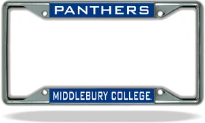 Marco de matrícula Middlebury College PANTHERS - Imagen 1 de 1