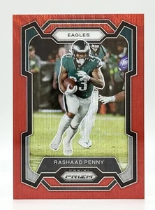 2023 Panini Prizm Red Wave Prizm #242 Rashaad Penny 112/149 Eagles - Picture 1 of 2
