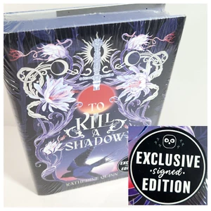 To Kill a Shadow Katherine Quinn Signed Sealed Exclusive Owlcrate Fantasy Horror - Imagen 1 de 9