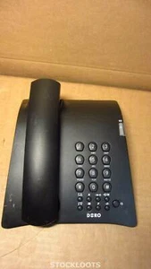 Doro Congress 100 FR/UK Business Corded Telephone Black INCL HANDSET / NO CABLE - Afbeelding 1 van 2