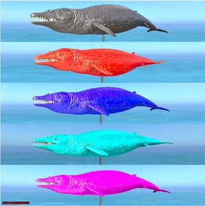 New Top Stat Basilosaurus Mating Pair - Basilo - Ark Ascended Crossplay PVE - Picture 1 of 11