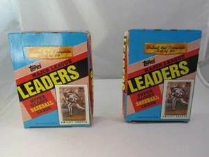 2 - 1986 Topps Major League Leaders Super Glossy Mini Baseball Cards New Box's - Picture 1 of 4
