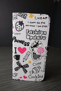 Cartoon Magnet Flip Ständer TPU + PU Leder Hülle für iPhone 6 Plus - Bild 1 von 4