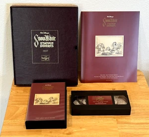 WDCC DISNEY SNOW WHITE THE SEVEN DWARFS THE LOST SOUP SCENE VHS FROM SOUP'S ON - Picture 1 of 11