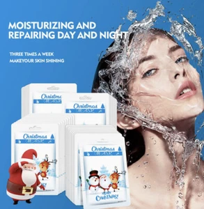 Holiday Treats Facial Masks Christmas Scent Masks 12PK Pro Serum Sheet Mask - Picture 1 of 13
