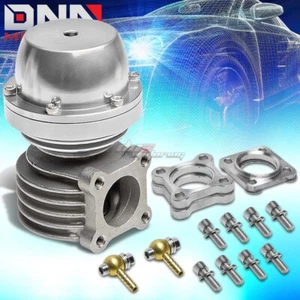 44MM/46MM TURBO CHARGER MANIFOLD ALUMINUM+CAST STEEL WASTEGATE BYPASS+SPRING KIT - Foto 1 di 3