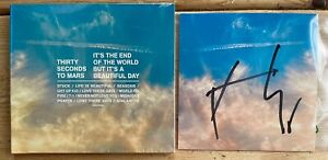 30 Seconds To Mars – It's The End Of The World - CD + Signed Art Card Jared Leto