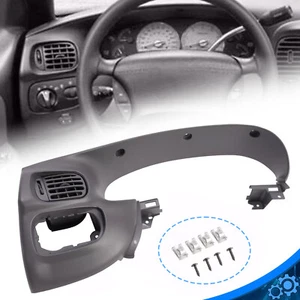 Dash Pad Dashboard Panel Bezel Trim Gray Fit For Ford F150 Expedition 1997-2003 - Picture 1 of 20