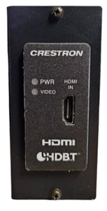 Crestron DM-TX1-4K-C-1G-B-T Wall Plate Transmitter 6507451 - TESTED w/ PLATE!! - Picture 1 of 8