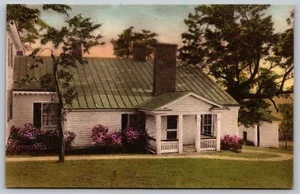 1910 Hand Colored Ash Lawn Drive Entrance James Monroe VA Albertype Postcard D30 - Picture 1 of 2