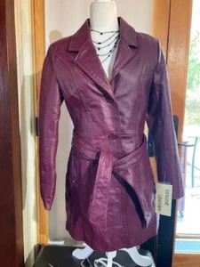 Vintage MetroStyle Light Burgandy Jacket with Tags - Picture 1 of 3