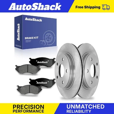 Front Brake Rotors Premium Ceramic Pads for Dodge Ram 1500 Durango 3.7L V8 - Image 1 of 4