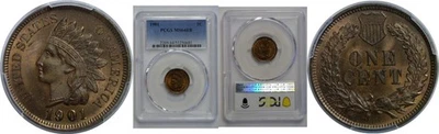 1901 Indian Head Cent   PCGS MS-64 RB - Image 1 of 3
