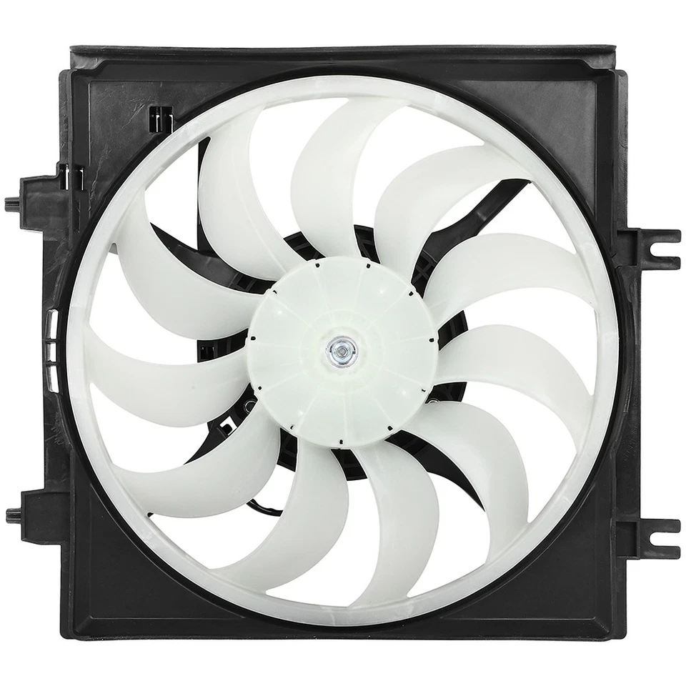 For 2008-2013 Subaru Impreza 2.5L 2458CC H4 A/C Condenser Cooling Fan Assembly - Imagem 1 de 4