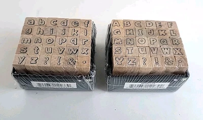 2 Наборы мини алфавит марки буквы/символы (всего 60 марок) - новый и запечатанный - Изображение 1 из 4