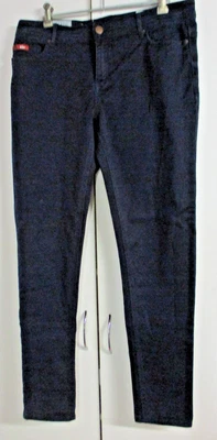 Lee Cooper Pearl Skinny Ladies Stretch Jeans, Dark Blue - Size 12 - Image 1 of 4